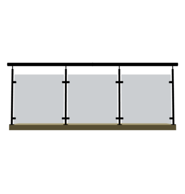 Stainless Steel Glass Railing